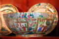 Porcelain Chinese bowl at Chateau-sur-Mer. Newport, RI.