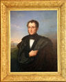Portrait of Fitz-Henry Homer by Antonio Chatelain at Chepstow. Newport, RI.