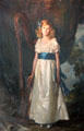 Painting of young Doris Duke by John Da Costa at Rough Point. Newport, RI