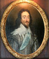 Portrait of Charles I attrib. Jan Mijtens at Rough Point. Newport, RI.