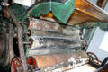 Cotton carding engine by Franklin Machine Co., Providence RI. Pawtucket, RI.