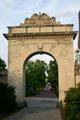 Soldiers Memorial Arch dedicated to Brown University alums killed in World War I. Providence, RI.