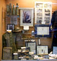 Collection of objects from WWI & WWII at Museum of Work & Culture. Woonsocket, RI.