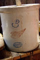 Red Wing crock by Union Stoneware Co. at Dakota Discovery Museum. Mitchell, SD.