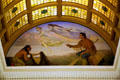 Advent of Commerce mural by Edward Simmons at South Dakota State Capitol. Pierre, SD.