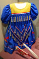 Girl's jingle dress at South Dakota State Historical Society Museum. Pierre, SD.