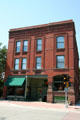 Heritage building with patterned brickwork. Sioux Falls, SD.