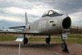 North American F-86H Sabre at South Dakota Air & Space Museum. SD.