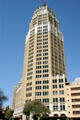 Tower Life Building facade. San Antonio, TX.