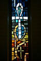 Trinity University Memorial Chapel stained glass windows. San Antonio, TX.