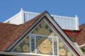 Frederick Beissner house gable design detail. Galveston, TX