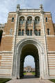 Rice University Lovett Hall passageway. Houston, TX