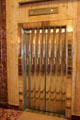Art Deco elevator doors at Houston City Hall. Houston, TX.