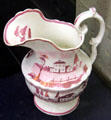 China pitcher given by Stephen F. Austin as a wedding gift at San Jacinto Monument museum. San Jacinto, TX.