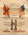 Confederate Veterans Reunion in Richmond, VA poster at San Jacinto Monument museum. San Jacinto, TX.