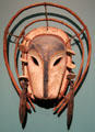 Yup'ik Inuit wolf sprit mask from Kuskokwim River, AK at Museum of Fine Arts, Houston. Houston, TX.