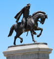 Sam Houston Equestrian Monument in Hermann Park. Houston, TX.