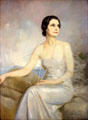 Portrait of a woman at Rienzi house museum. Houston, TX.