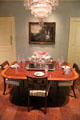 Breakfast room at Rienzi house museum. Houston, TX