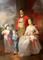 Portrait of Colonel Fortnom & Family by Tilly Kettle at Rienzi house museum. Houston, TX.