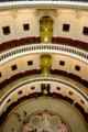 Rotunda galleries in State Capitol. Austin, TX.