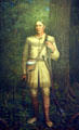 Painting of Davie Crockett by William Henry Huddle in State Capitol. Austin, TX.