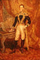 Portrait of Simón Bolívar, liberator of South America from Spain attrib Oviedo Alma de Crespo of Ecuador or Venezuela at San Antonio Museum of Art. San Antonio, TX.