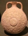 Earthenware flask from Iraq at San Antonio Museum of Art. San Antonio, TX.