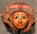 Egyptian mummy mask at San Antonio Museum of Art. San Antonio, TX