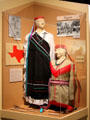 Natives Tigua dress at Institute of Texan Cultures. San Antonio, TX