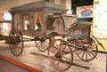 Hearse by Sayers & Scovill Co. of Cincinnati, OH, used in Castroville, TX at Institute of Texan Cultures. San Antonio, TX.
