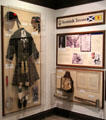 Scottish Texans section with dress kilt at Institute of Texan Cultures. San Antonio, TX.