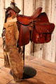 Saddle at Buckhorn Museum. San Antonio, TX.