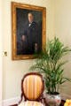 Portrait of Erhard R. Guenther, Pioneer Mill president at Guenther House Museum. San Antonio, TX.