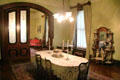 Dining room at Edward Steves Homestead Museum. San Antonio, TX.
