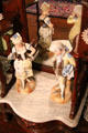 Meissen porcelain figurines at Edward Steves Homestead Museum. San Antonio, TX.