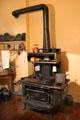 Cast iron stove at Edward Steves Homestead Museum. San Antonio, TX.