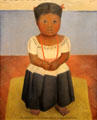 Delfina Flores painting by Diego Rivera at McNay Art Museum. San Antonio, TX.