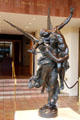 Gloria Victis! bronze sculpture by Marius-Jean-Antonin Mercié at McNay Art Museum. San Antonio, TX.