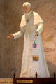 Blessed John Paul, II statue at San Fernando Cathedral. San Antonio, TX.