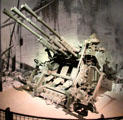 Japanese triple-barrel gun used on Tarawa at National Museum of the Pacific War. Fredericksburg, TX.
