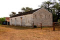 Reconstructed guardhouse at Fort Martin Scott. Fredericksburg, TX.