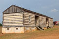 Reconstructed barracks at Fort Martin Scott. Fredericksburg, TX