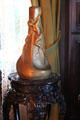 Art Nouveau vase in music room at McFaddin-Ward House. Beaumont, TX
