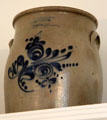 Design detail of stoneware crock at McFaddin-Ward House. Beaumont, TX.