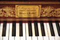 Piano by John Talman for Klemin & Brothers of Philadelphia at Earle-Napier-Kinnard House. Waco, TX.