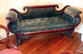 Carved sofa at Earle-Napier-Kinnard House. Waco, TX.