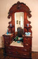 Vanity cabinet at McCulloch House. Waco, TX.