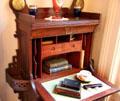 Details of writing desk at East Terrace House. Waco, TX.