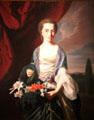 Sarah Sherburne Langdon portrait by John Singleton Copley at Dallas Museum of Art. Dallas, TX.